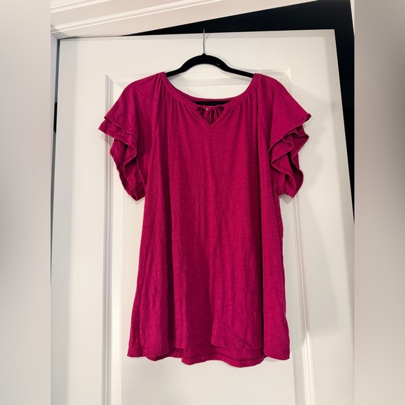 Time and Tru Short Sleeve Top – Women’s Size XL - Picture 2 of 9